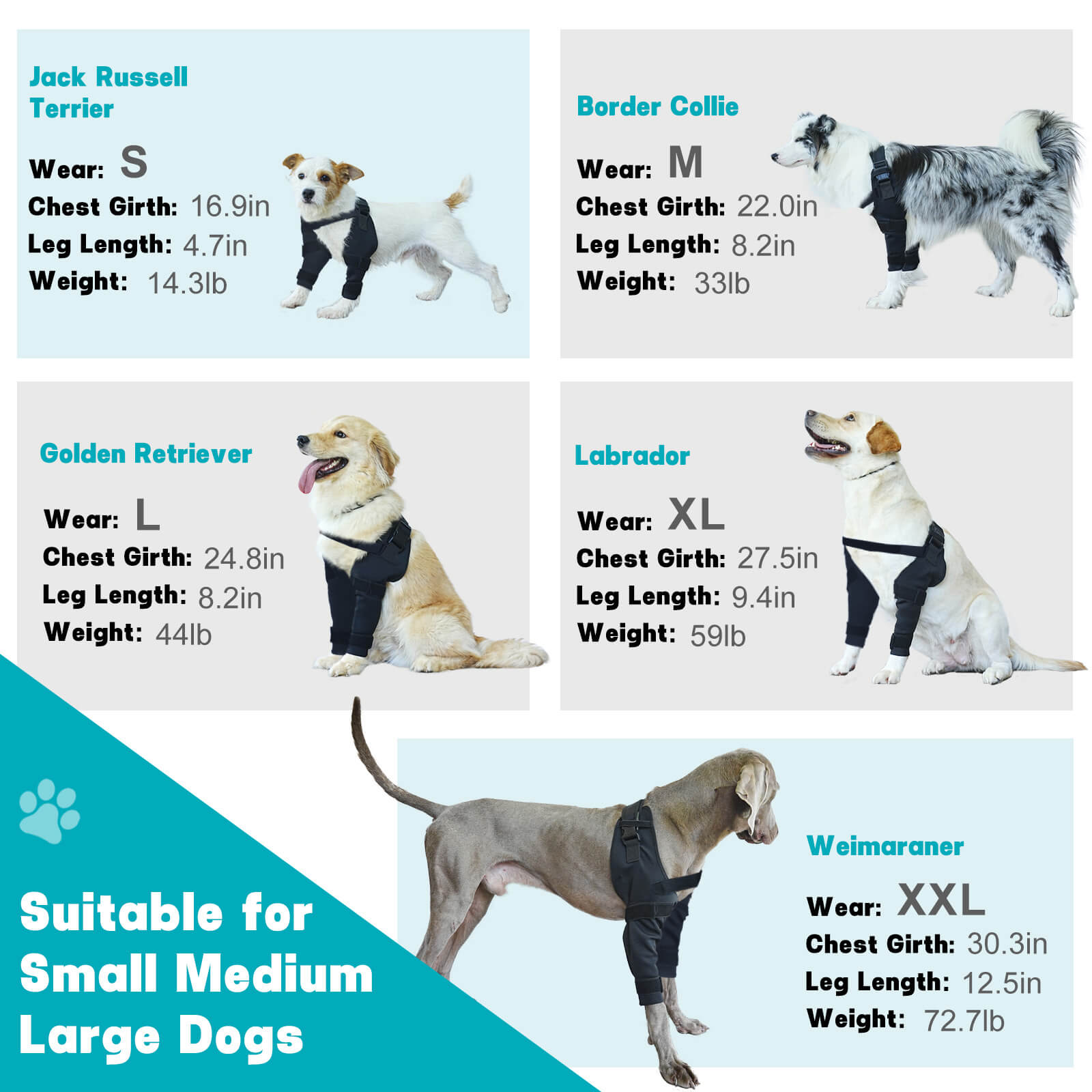 Supet Dog Elbow Protector Brace Sleeve