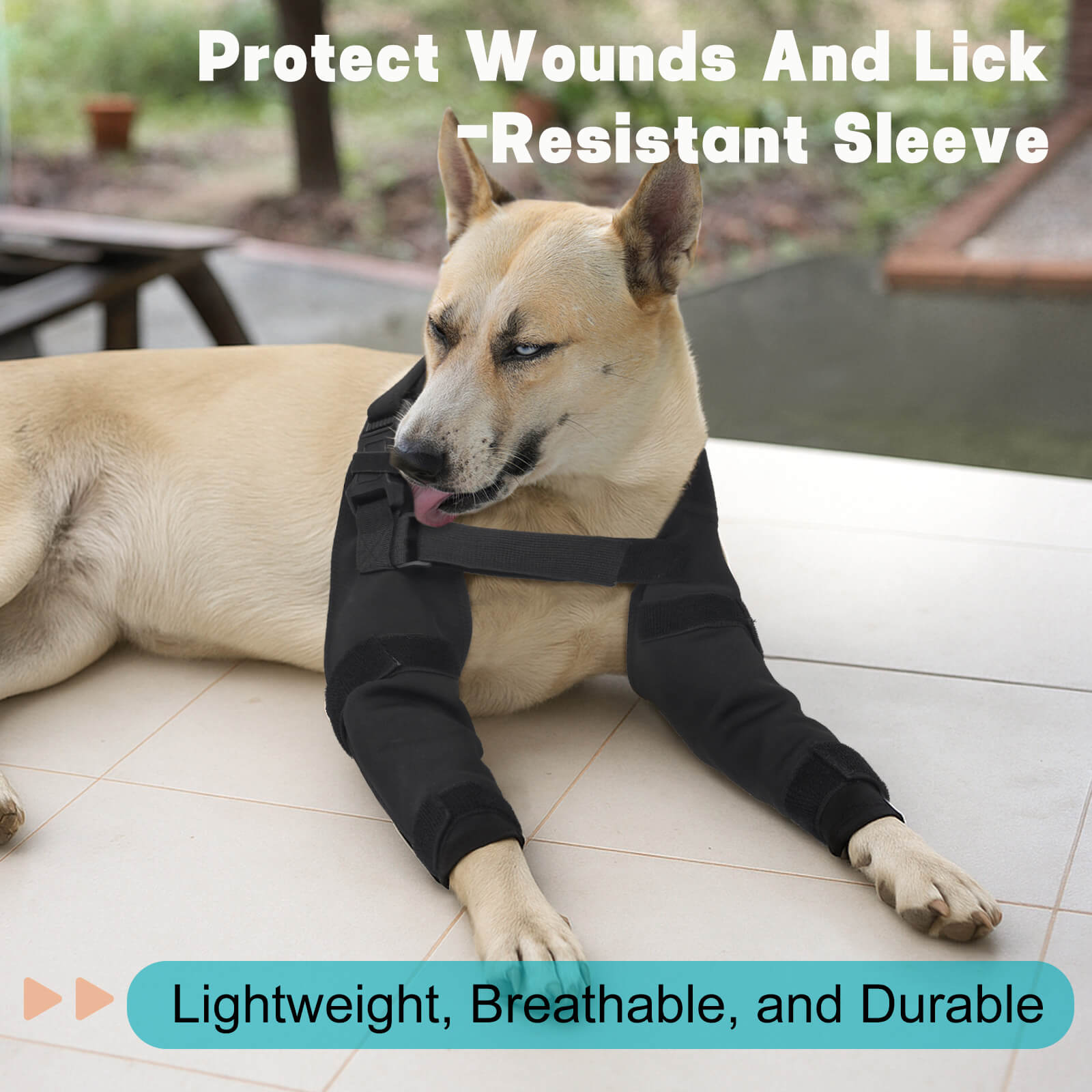Supet Dog Elbow Protector Brace Sleeve