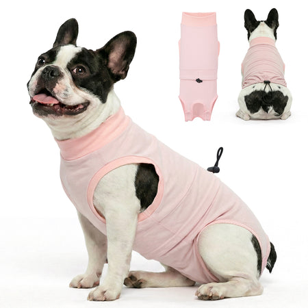 Dog Recovery Suit_Pink-supet