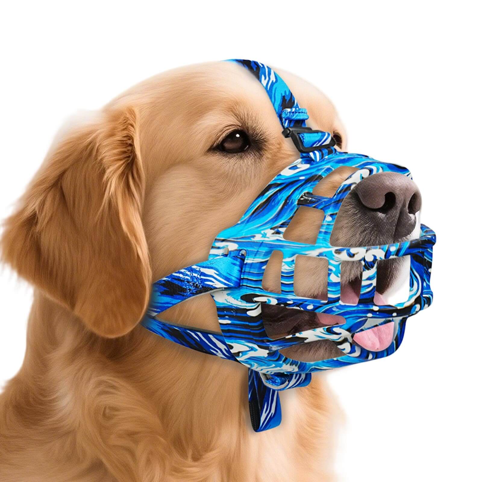 Basket Dog Muzzle_blue-supet