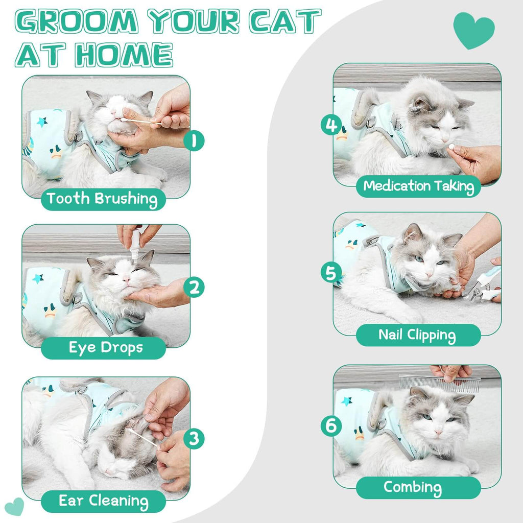 Cat Grooming Hammock4-Supet