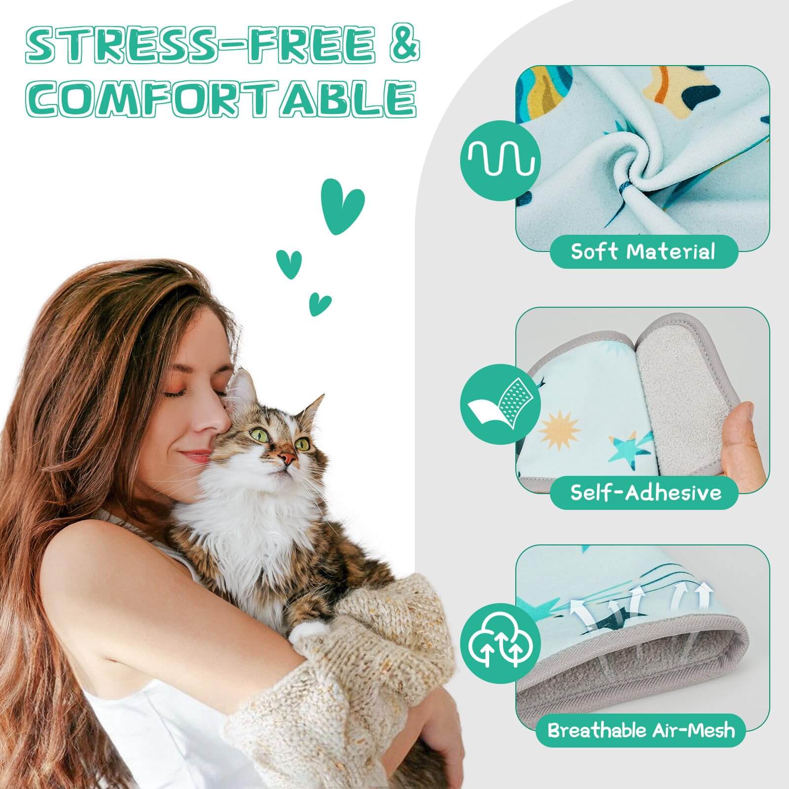 Cat Grooming Hammock5-Supet