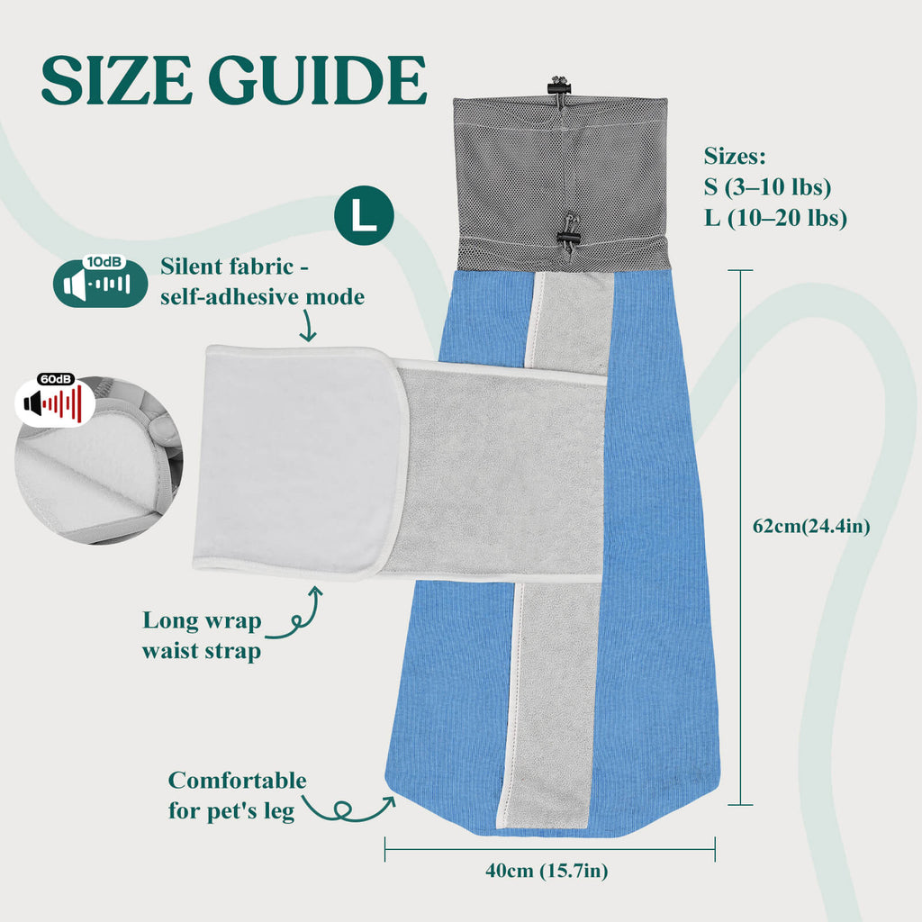 Supet Cat Grooming Wrap for Cutting Nails