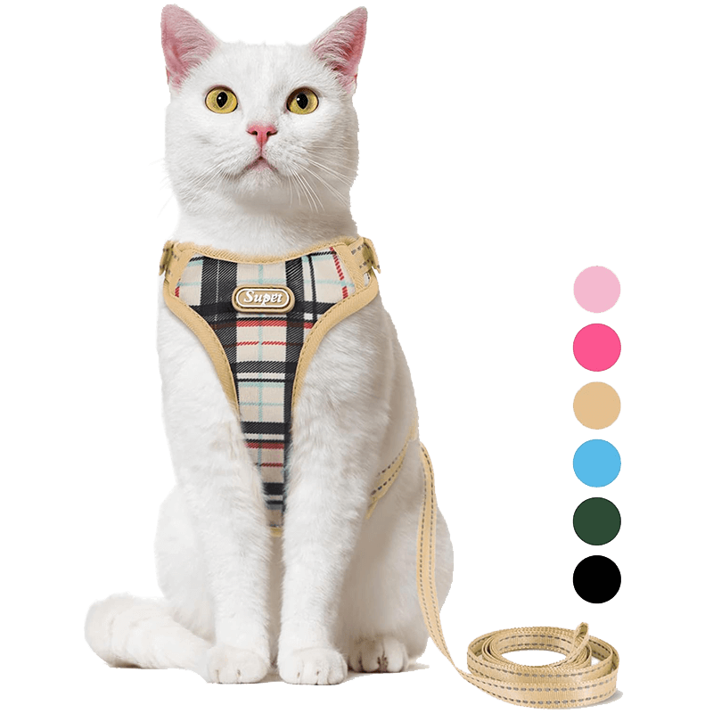 Cat Harness_beige-Supet