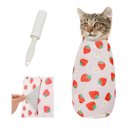 Cat Wrap_strawberry-supet