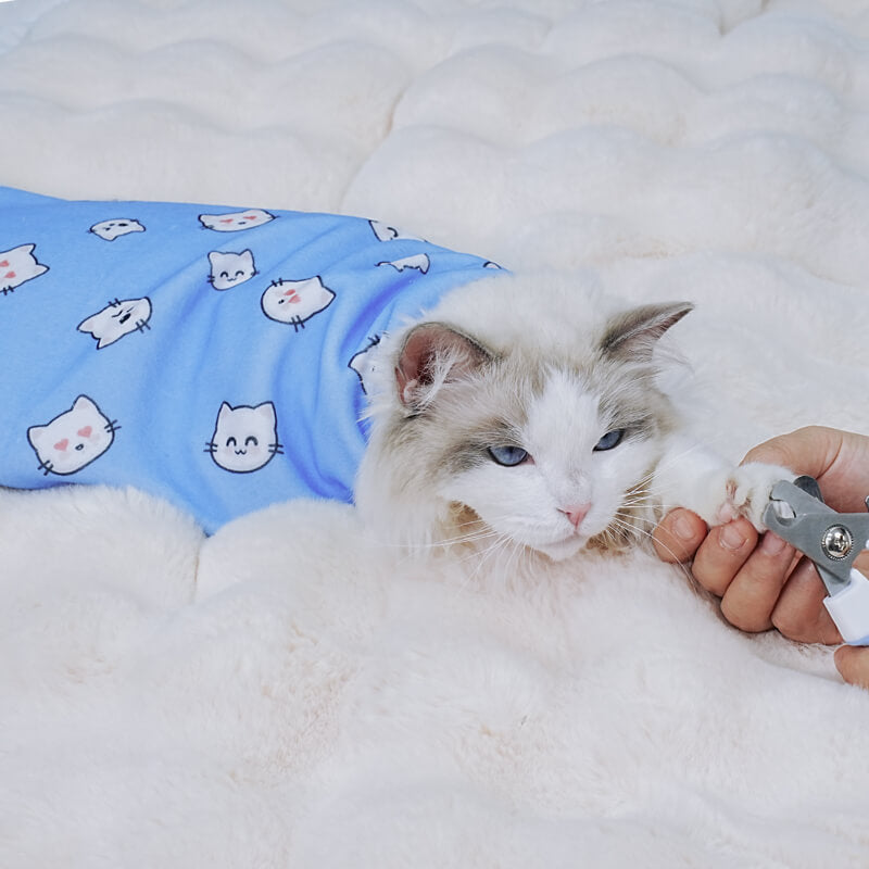 Envoltura para cortar uñas Supet Cat 