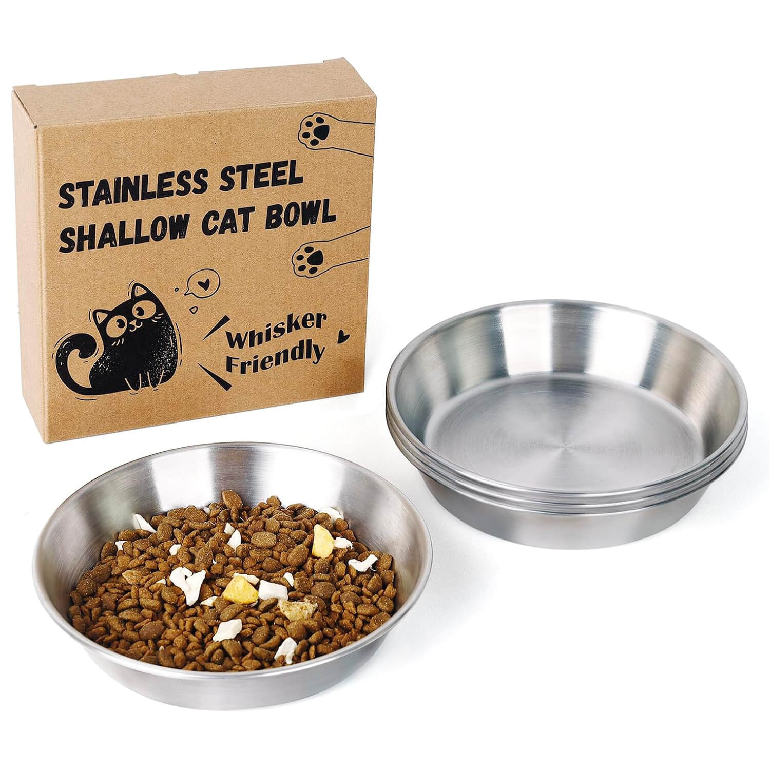 Cat deep Dishes_4PCS-Supet