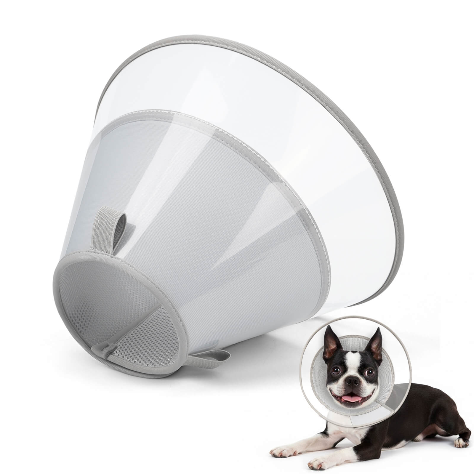 Dog Cone_gray-supet