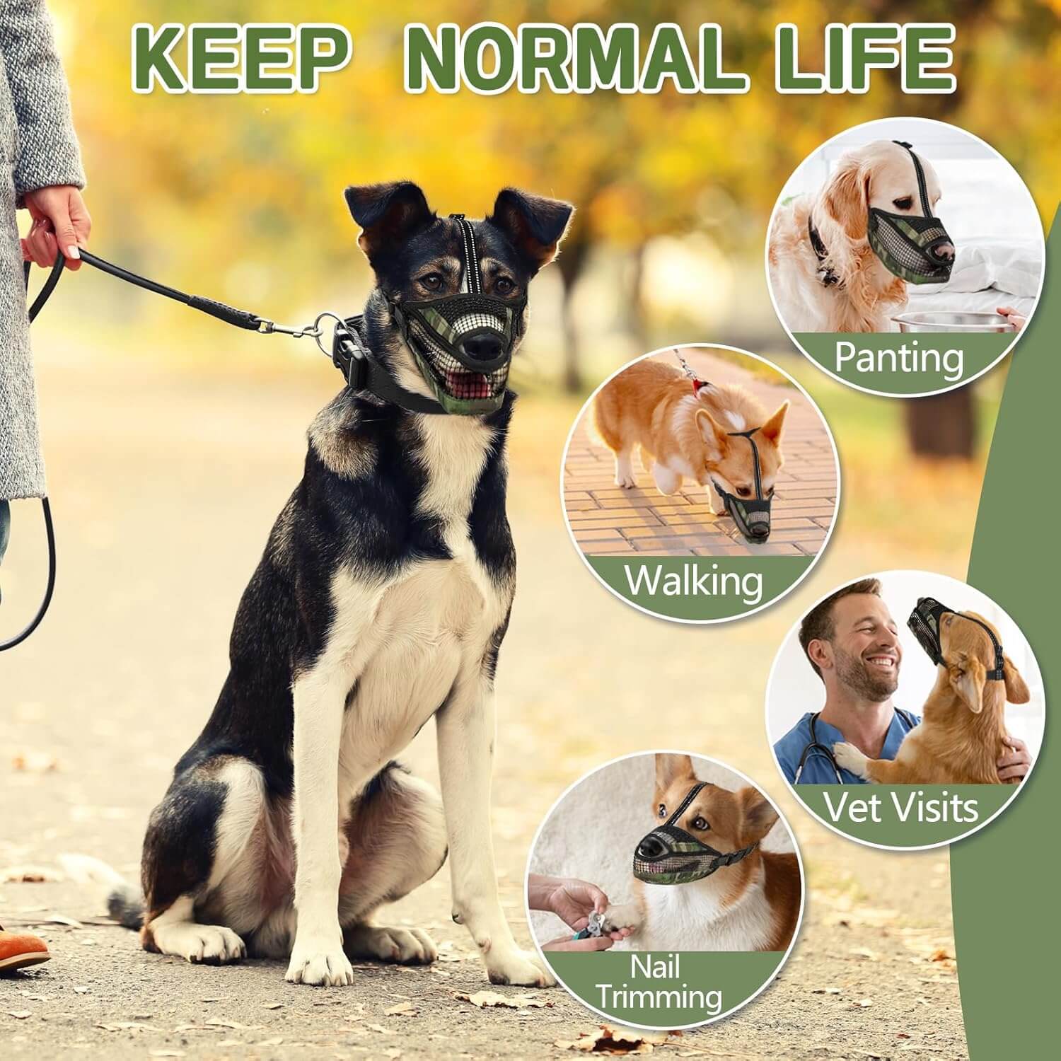 Supet Soft Mesh Dog Muzzle