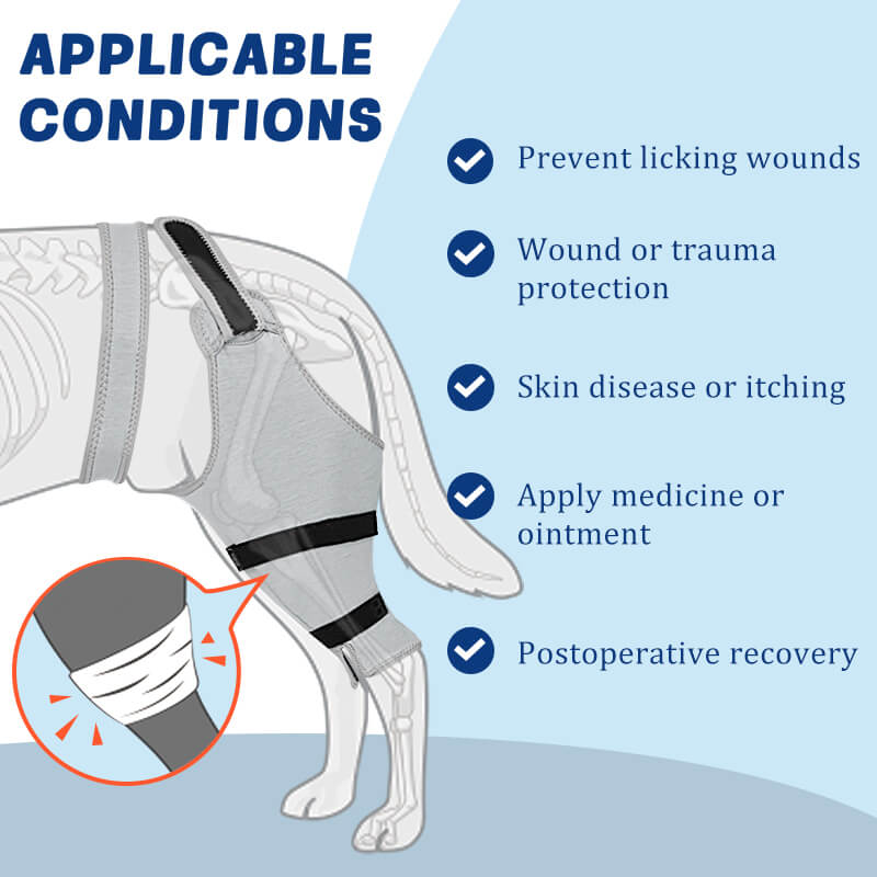 Dog Single Rear Leg Sleeve3-supet