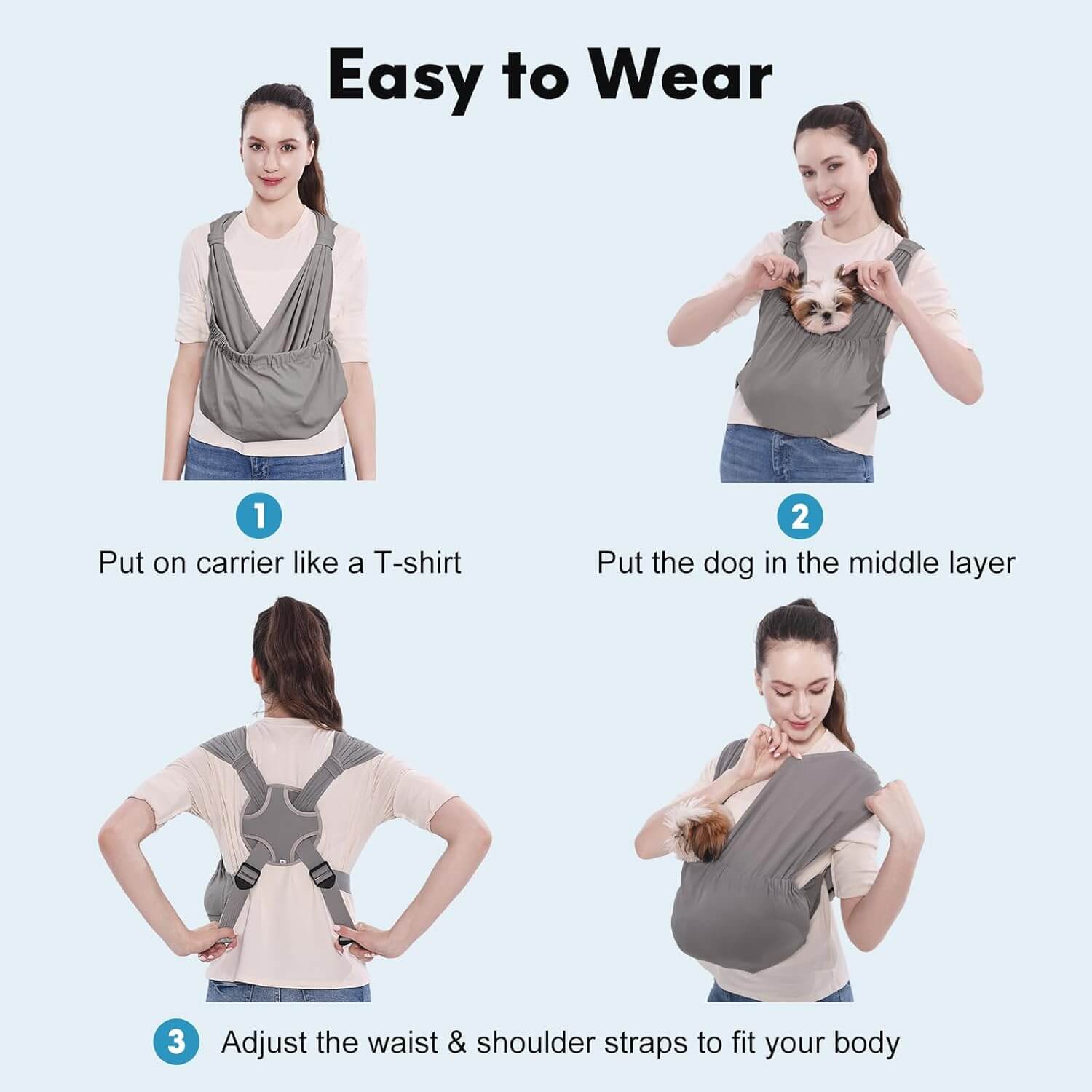 Dog Sling Carrier6-supet