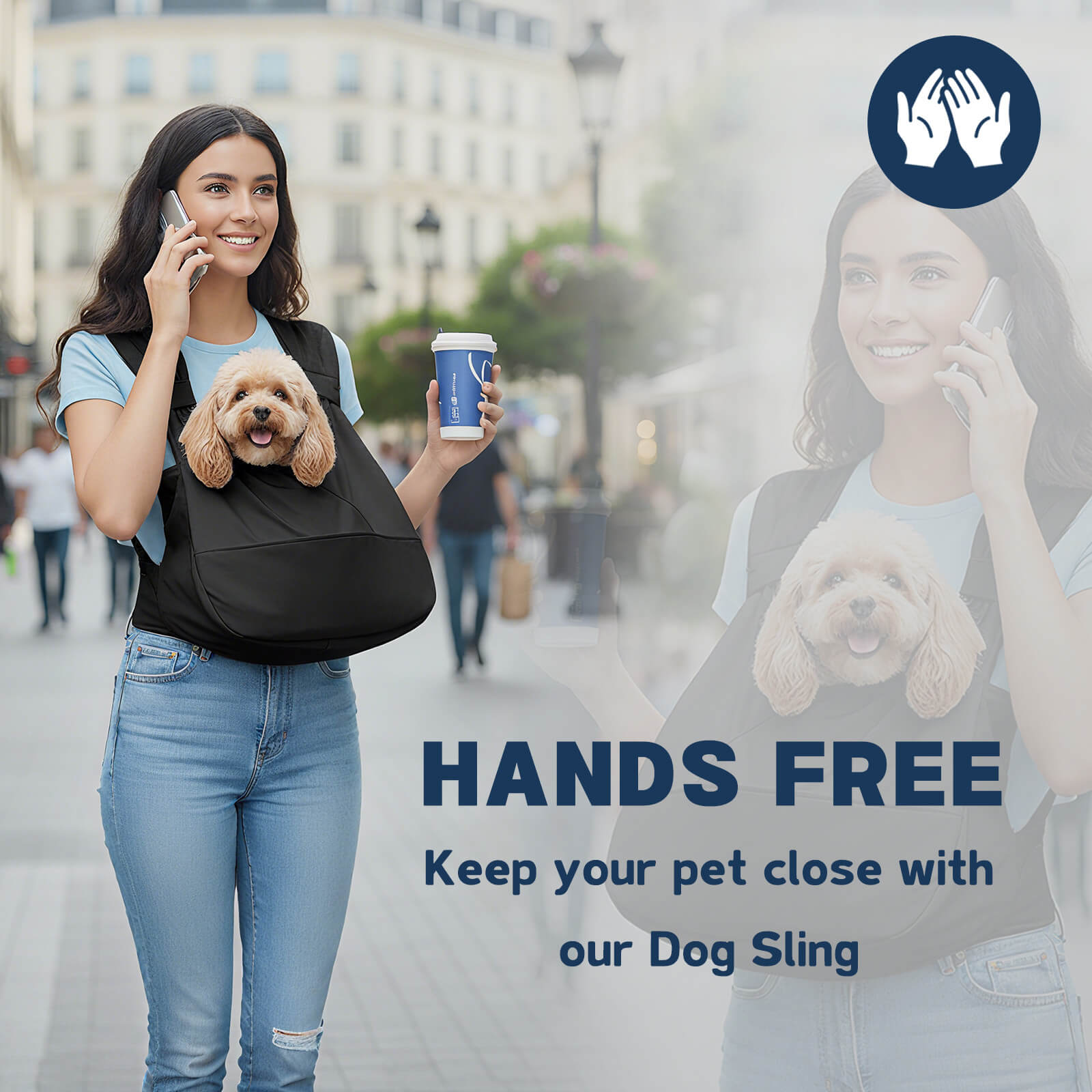 Front Dog Sling Carrier for Small Dogs5-supet