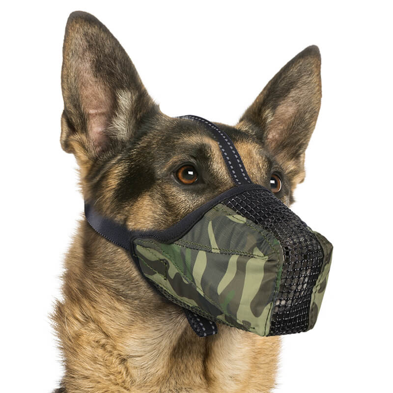 Mesh Dog Muzzle_camo-Supet