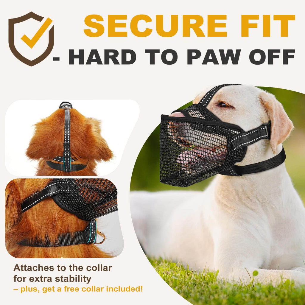 Mesh Dog Muzzle1-Supet