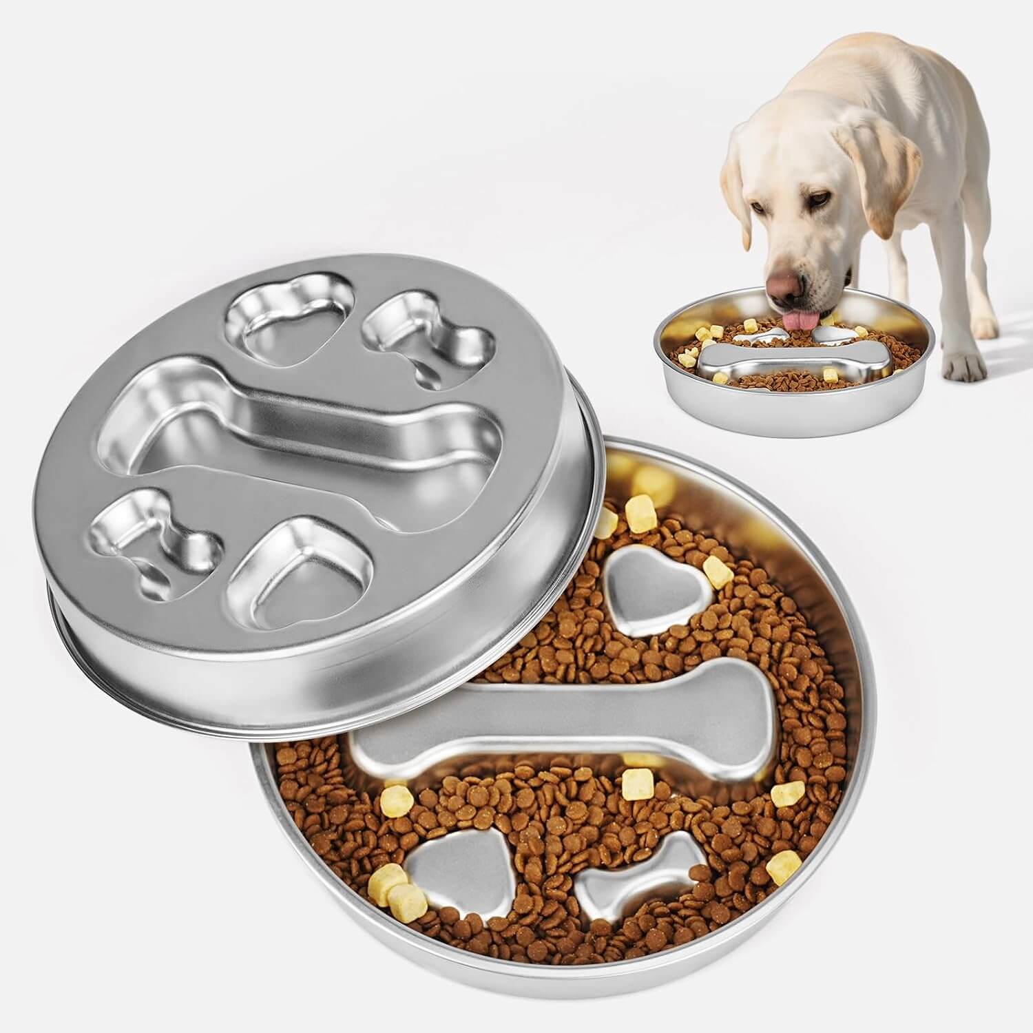 Slow Dog Feeder_Dog Bone-supet