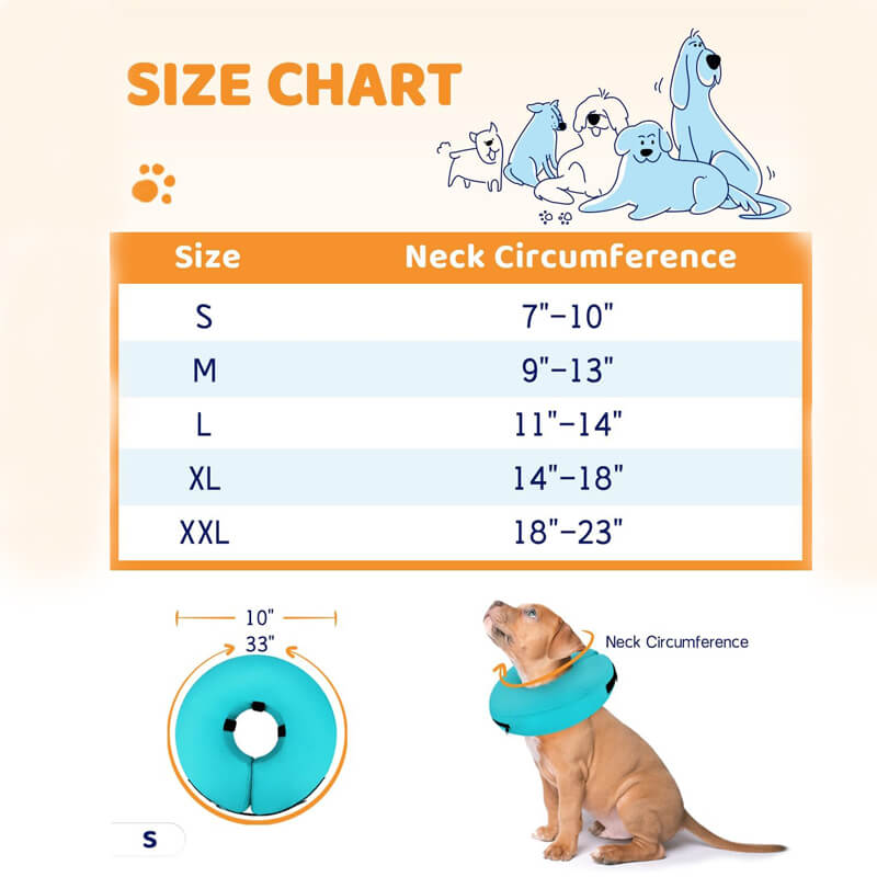 Inflatable Dog Cone_size-Supet