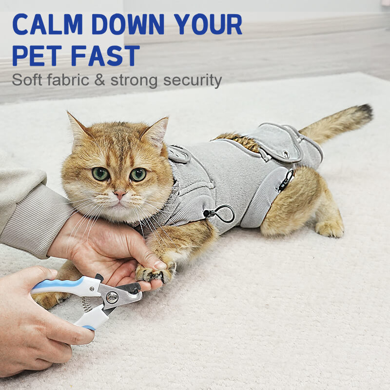 cat grooming hammock2-supet