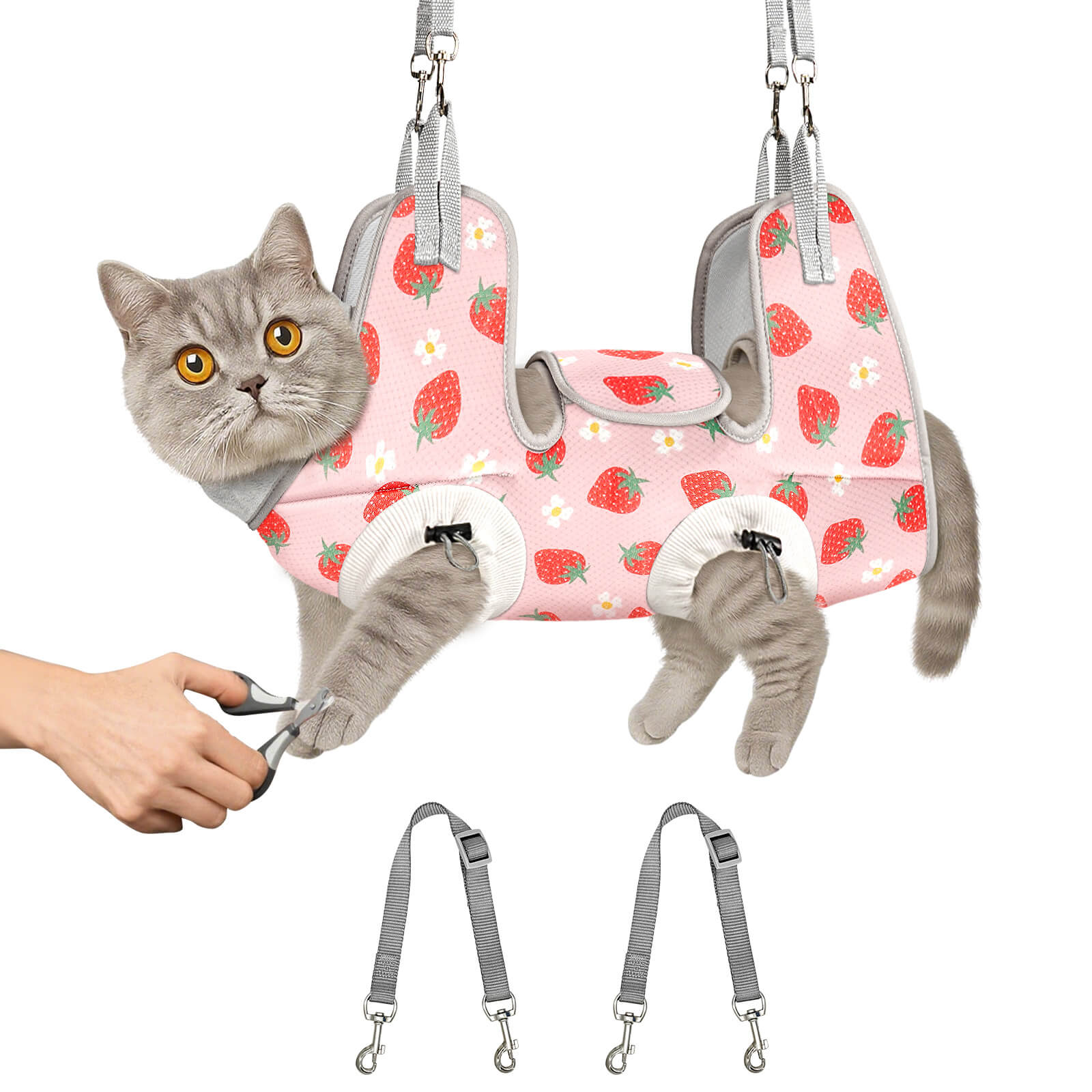 Hamaca silenciosa para el cuidado de gatos Supet 