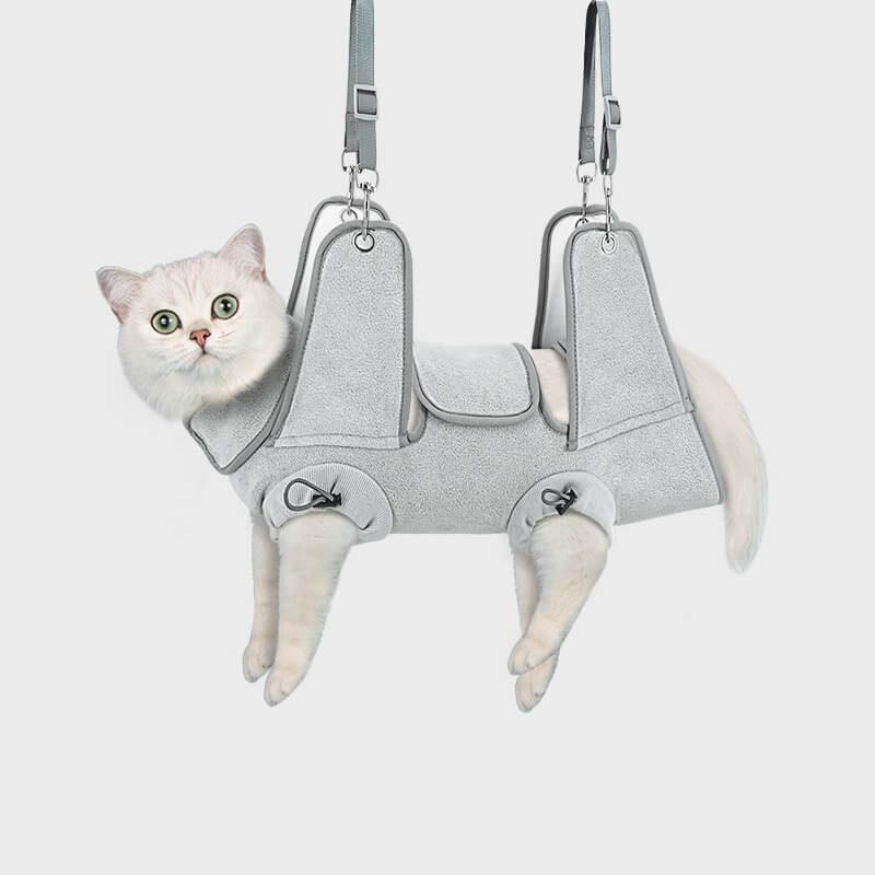 cat grooming hammock-supet