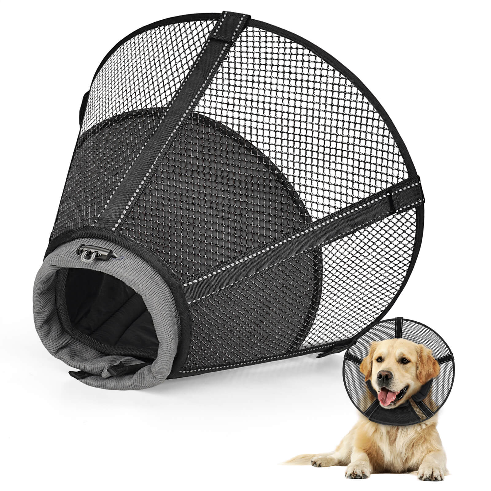 dog mesh cone-Supet