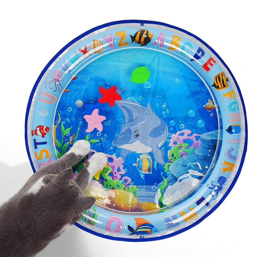 Cat Water Play Mat_round-supet
