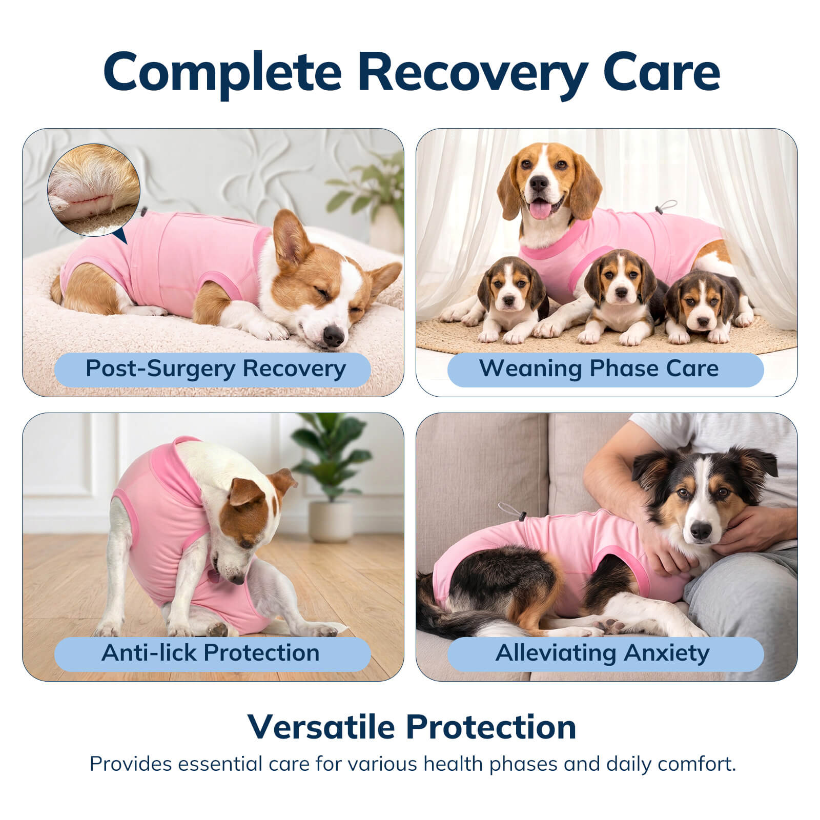 Dog Recovery Suit-supet