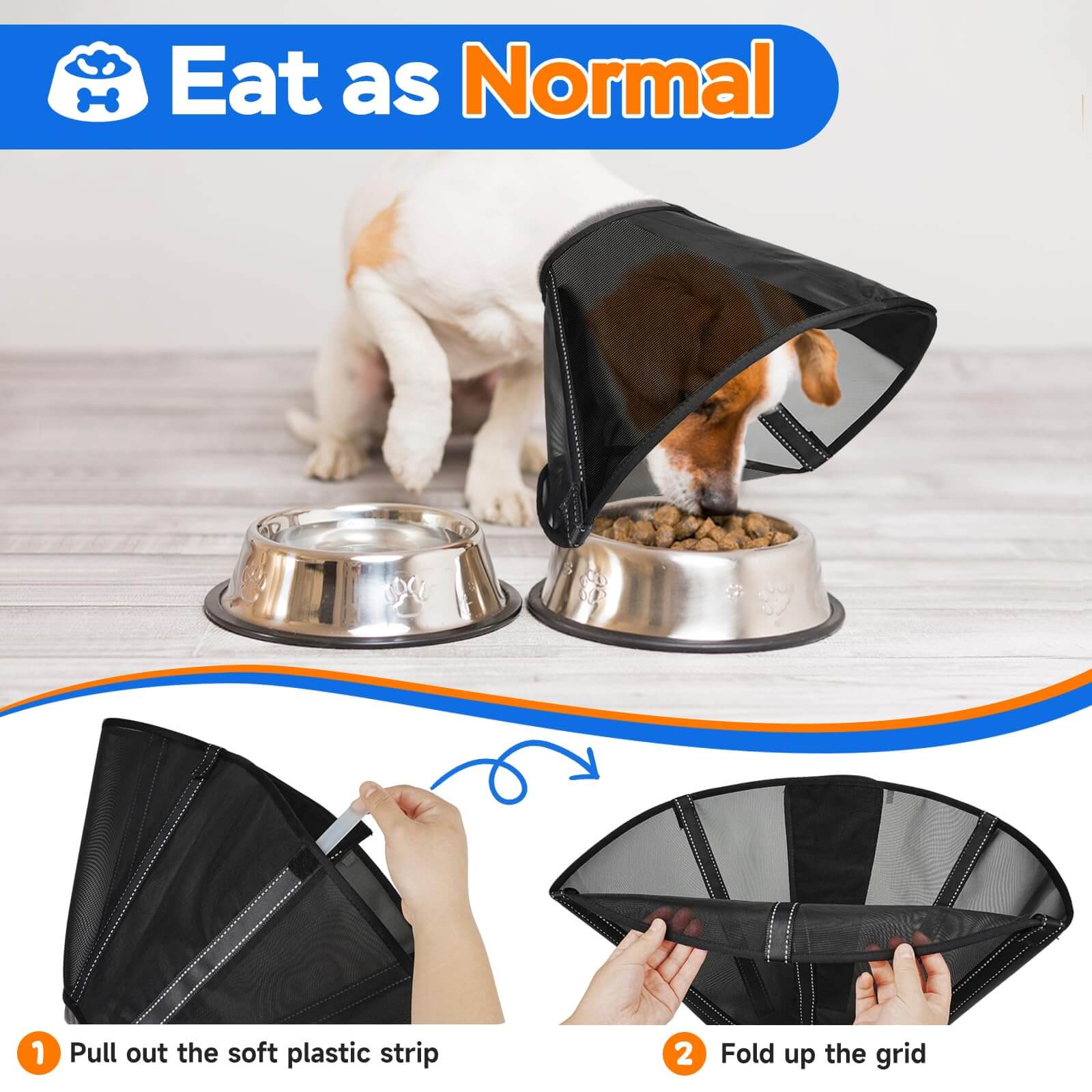 Mesh Dog Cone3-supet