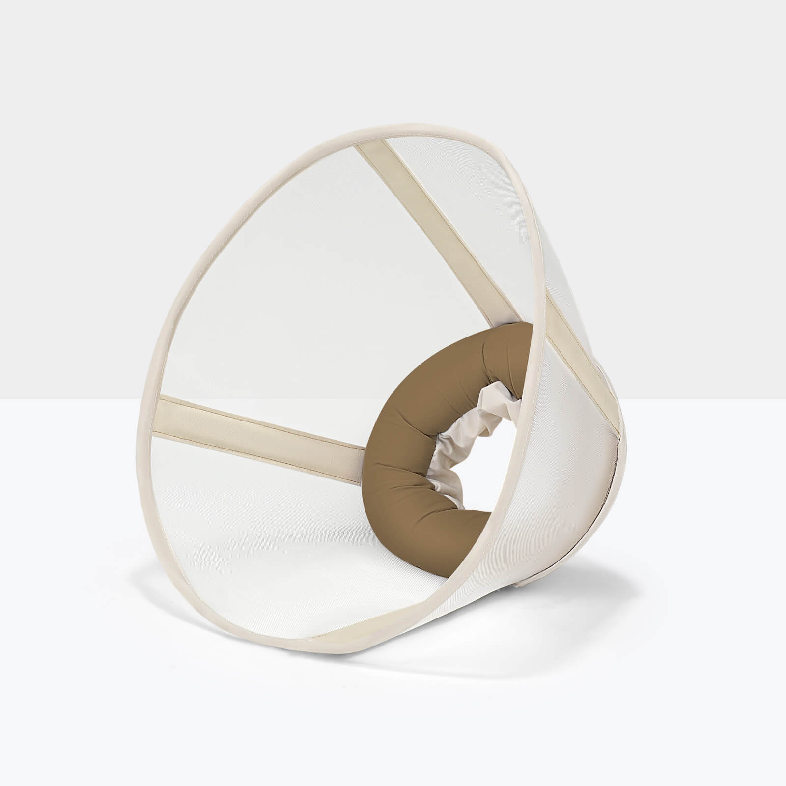 Soft Mesh Cat Cone_brown-supet