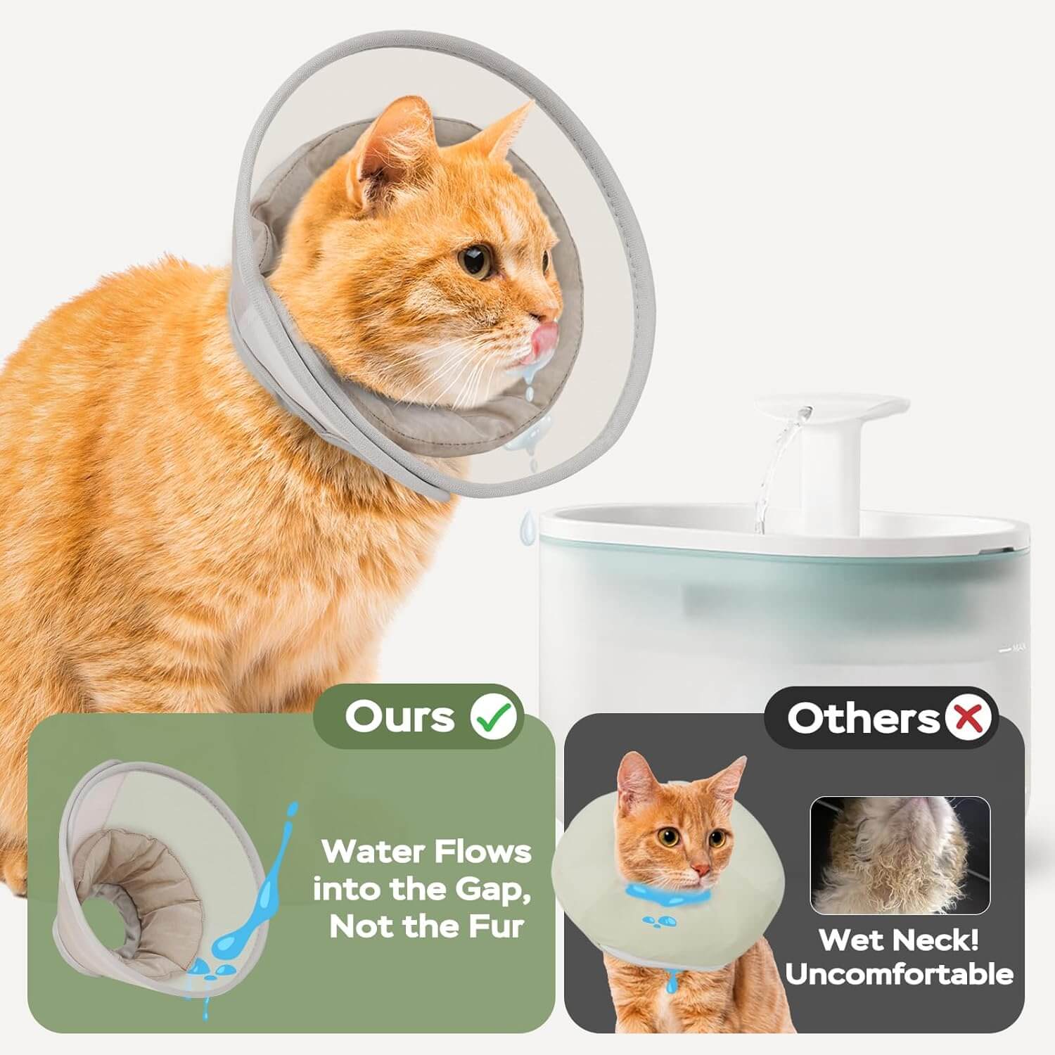 Waterproof Mesh Cat Cone1-supet