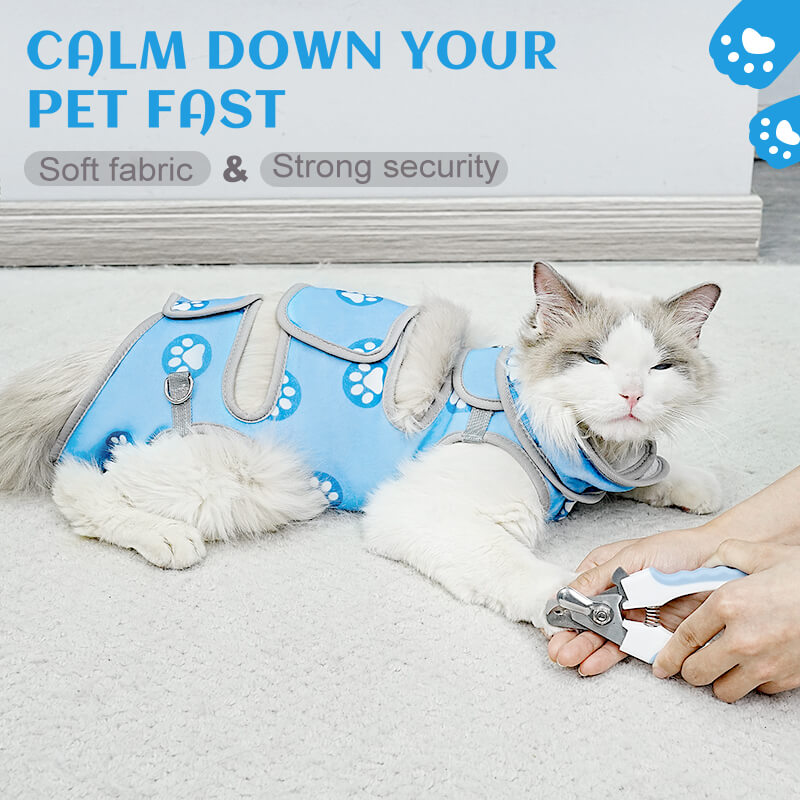 cat grooming sling2-supet