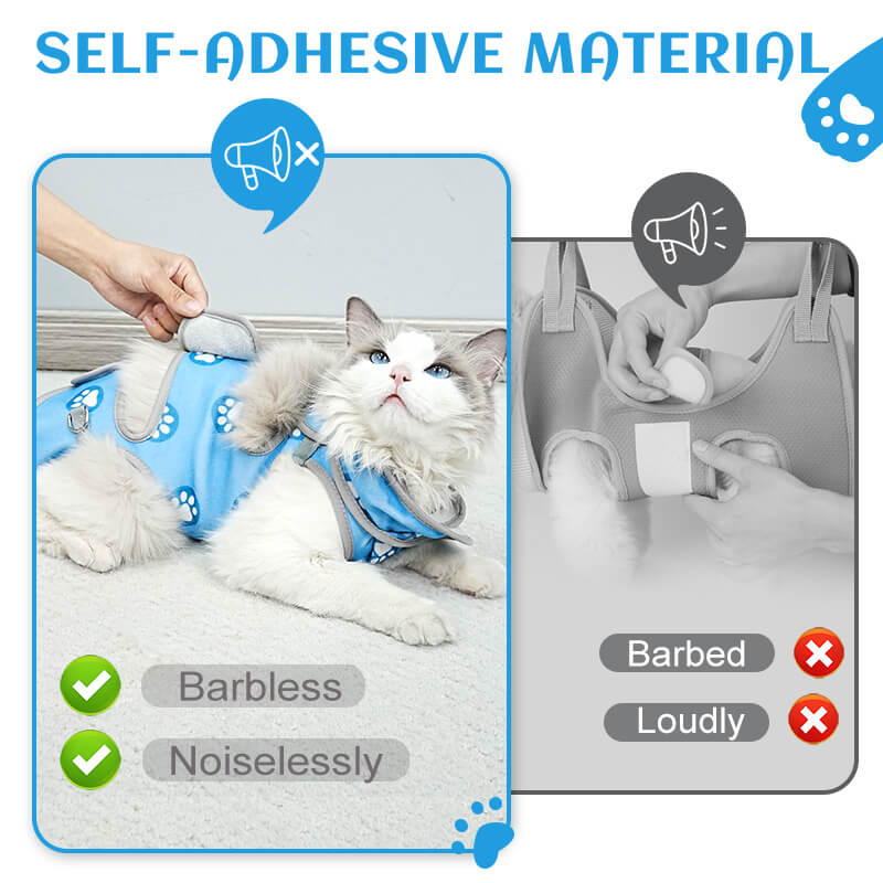 cat grooming sling4-supet