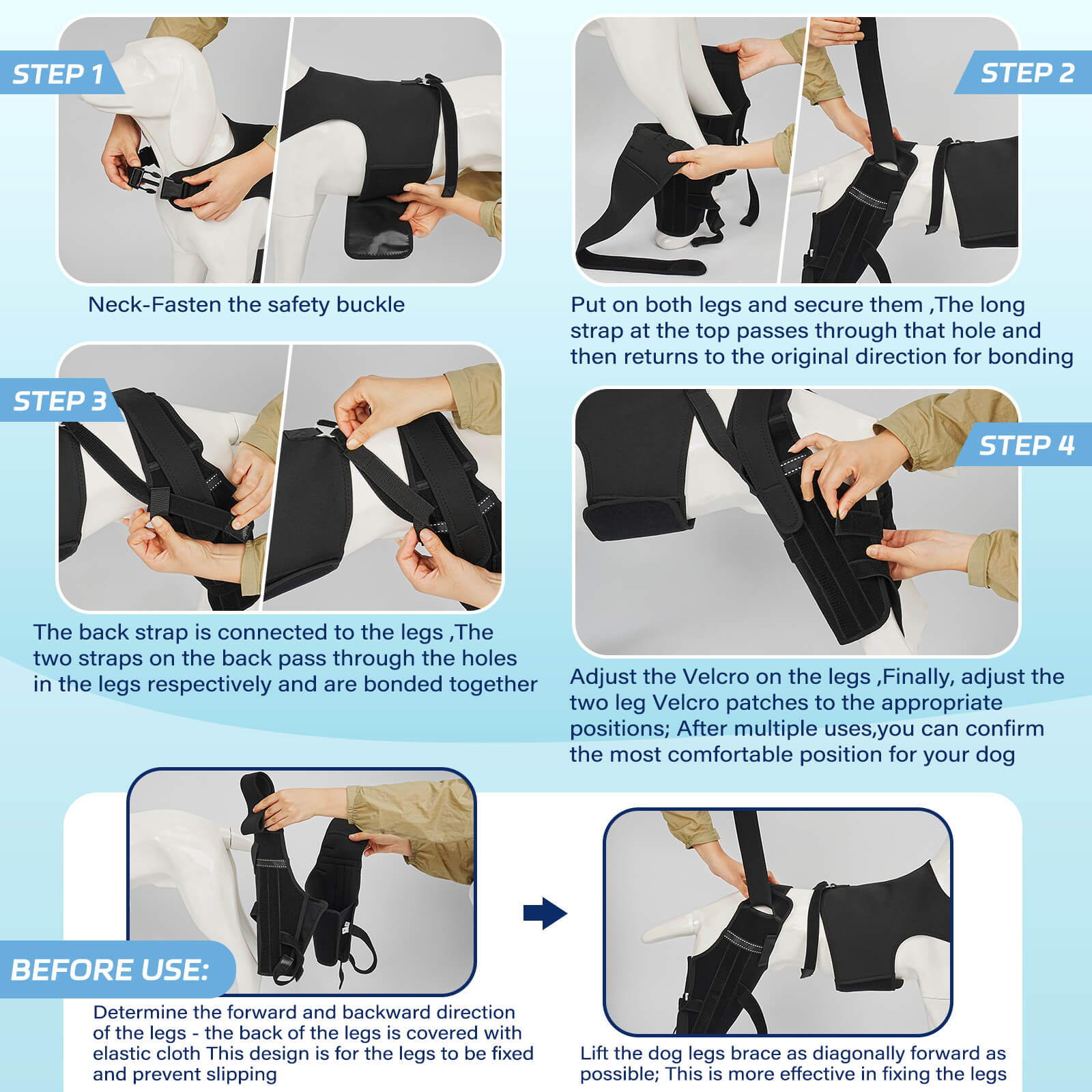 dog double knee brace5-supet